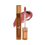 Blue Heaven Cookie & Souffle Matte Lipstick for Women, Long lasting Liquid lipstick, Enriched with Cocoa Butter & Rosehip Oil, Softening & Nourishing Lip color - Choco Swirl, 3.2ml