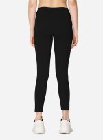VSTAR PL02 Women Ankle Length Stretchable Slim Fit Leggings with Secured Side Pocket | Moisture-Wicking | Soft Waistband & Cotton-Elastane Fabric - Image 3