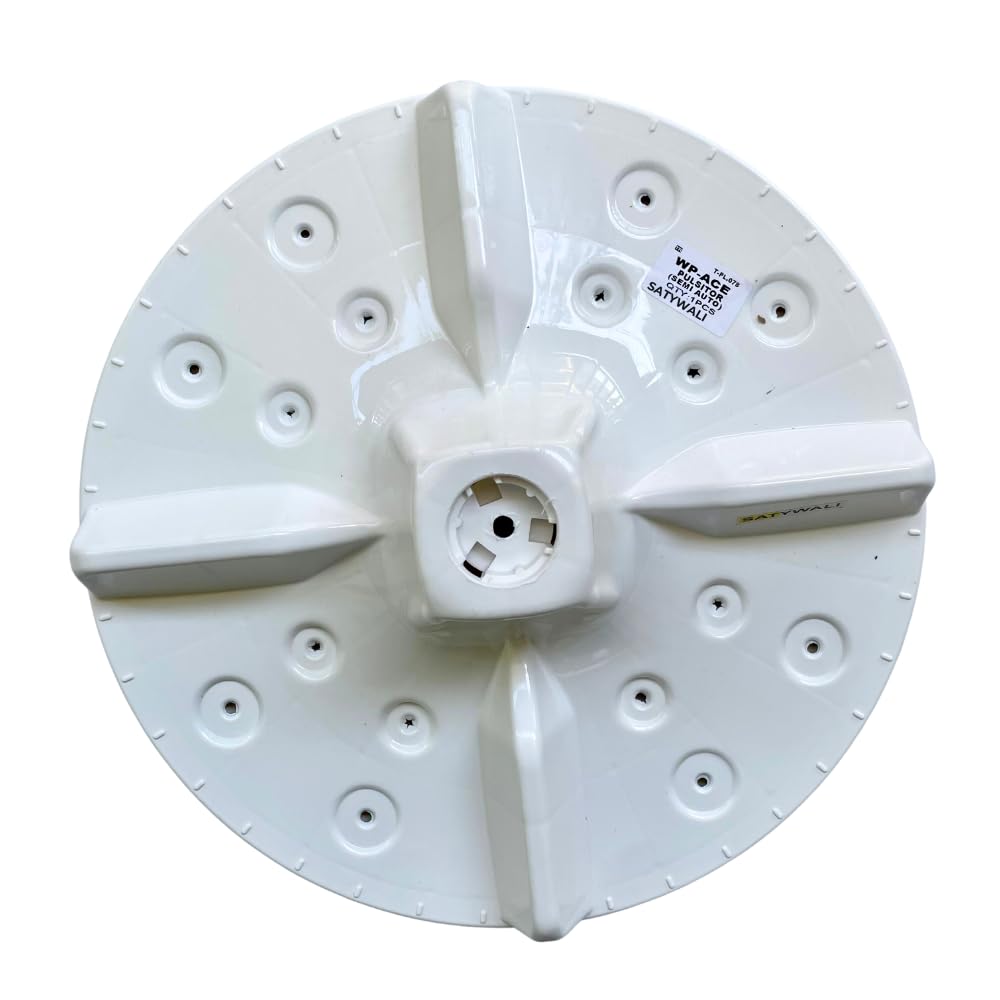 SATYWALI Pulsator Impeller Compatible with Semi-Automatic Washing Machine (Whirlpool Pulsator Long shaft)