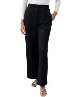 GRECIILOOKS High Waist Cotton Trousers for Women – Flared Parachute Pants with Side Pockets | Casual Travel Cargo Pants (Available in Plus Size and Combo Pack of 2)