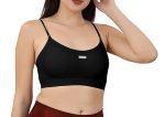 DKOALE Women Bra - Girls Bra Cotton Padded Bra Sports Bra (Full Coverage, Removable Padded) Free Size (Pack of 2), Size (28-30-32) - Image 3