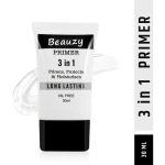 Primer 3 in 1 for Face Makeup | Hydrating, Lightweight & Long- Lasting | All Skin Types | Oil-Free | Minimises Pores | Toxic & Cruelty Free | 30ml - Image 2