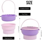 PREPSTO 3 in 1 Cleaning Mat with Brush Drying Holder, Silicone Makeup Brush Cleaner Mat Make Up Brush Cleaning Bowl Cosmetic Brush Washing Tool for Makeup Brush, Sponge, Powder Puff (multicolor) - Image 7