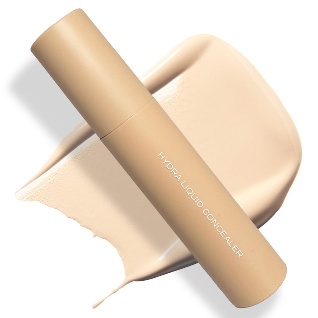RUBY'S ORGANICS Liquid-Cream Concealer For Under-Eye Dark Circles & Pigmentation, Full Coverage, Cream With Bakuchiol, Easily Blendable, Highly Pigmented, Natural, All Indian Skin Types - HC2, 6.5Ml