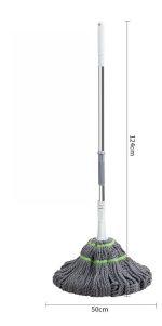 PAREVDEE Microfiber Twist Mop for Floor Cleaning - Squeeze Stick, Durable, Easy to Use Cleaner, Effective Poocha for Hardwood, Tile, and Laminate.P22 - Image 6