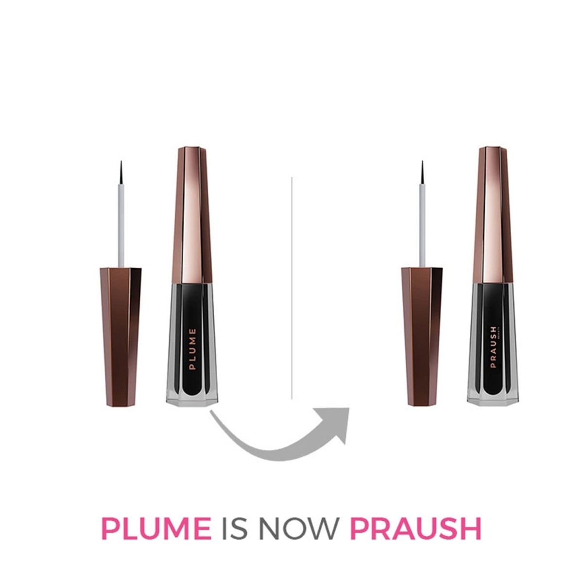 Praush Constant Glitter Liner 100% Matte Black, Infused with Argan Oil for Crack Free Look, Super Long Lasting & Quick Dry, Smudge Proof & Water Resistant