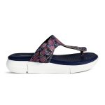 KazarMax Amelia Lightweight | Cushioned | Bounce Back | Floral Printed Flat Thong Sandals For Women - Image 7