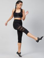 BLINKIN Women's Skinny Fit Mid Rise Polyester Blend 3/4Th Capri Tights (VG-W997-29J8) - Image 6