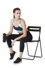 Van Heusen Women's Cotton Non-Padded Wireless Light Impact Sports Bra - Anti Bacterial, Full Coverage - Image 4