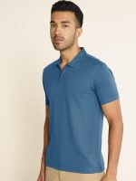 DAMENSCH Constant Men's All-Degree Thermoregulating Pique Contrast Neck Polo T-Shirt - Image 4