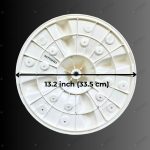 SATYWALI Pulsator Impeller Compatible with Semi-Automatic Washing Machine (Whirlpool Pulsator Long shaft) - Image 3