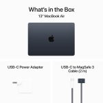 Apple 2024 MacBook Air (13-inch, Apple M3 chip with 8‑core CPU and 10‑core GPU, 24GB Unified Memory, 512GB) - Midnight - Image 6