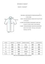 Gufrina Shirt for Women| Long Shirt for Women| Floral Print | Button-Down Western Shirt| Roll-Up Sleeves| Casual Relaxed Fit for Women - Image 7