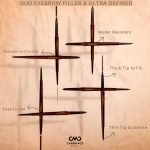 Charmacy Milano Duo Eyebrow Filler & Ultra Definer, 2 In1 benefits, Easy to Use, Natural Brows, Matte Finish, Smudge Proof, Water/Sweat Resistant, Cruelty Free, Vegan, Non Toxin, 0.30 g + 0.1 g - Image 4