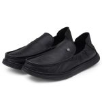 DOCTOR EXTRA SOFT Classic Genuine Leather Formal Shoes for Men with Memory Foam Cushion| Ultra Lightweight & Comfortable|Stylish & Flexible|Parties,Occasions,Office,Wedding,Casual|Black Slip On D-805 - Image 5