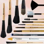 KINDED Gel and Liquid Eye Liner Eyes Makeup Brush Professional Series for Makeup Beauty with Smooth Soft Synthetic Hair Bristles Anti Rust Aluminium Ferrule Natural Wooden Handle Grip - Image 6