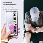 OpenTech® Military-Grade Tempered Glass Screen Protector Compatible For Samsung Galaxy A35 5G / Samsung Galaxy A55 5G (6.6 Inches) With Edge To Edge Coverage And Easy Installation Kit for Smartphone - Image 3