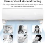 ALMEKAQUZ Air Conditioner Deflector,Adjustable Outlet Shield Air Wing Wall Mounted Deflector, air conditioning universal wind deflector cover,Suitable for Home, Office,Meeting Room - Image 5