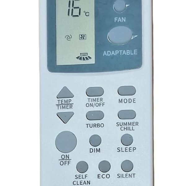 SIWAN Compatible for Blue Star AC Remote Summer Chill Function Original Model Suitable 1 1.5 2 Ton Split and Window Air Conditioner
