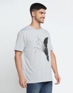 INKKR Men Half Sleeve Printed Roundneck T-Shirt Combo - Image 6