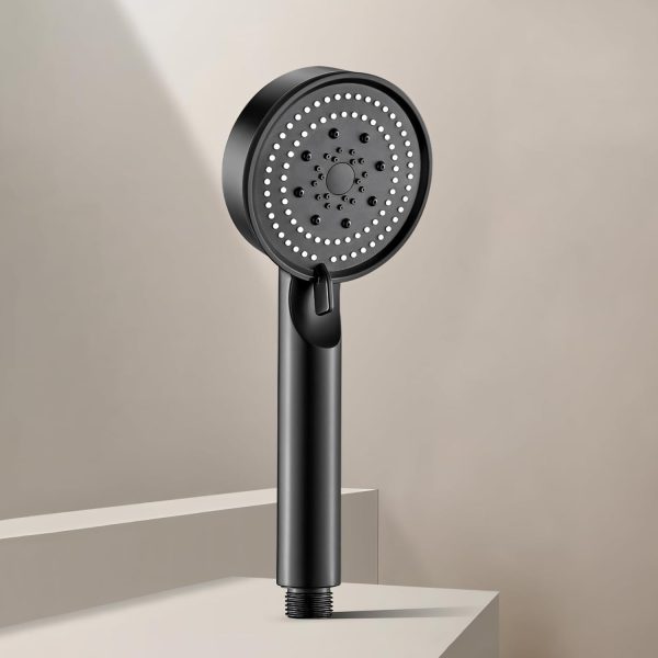 MIORAH Hand Shower for Bath | Sawer Bathroom Set | Shower Head for Bathroom | Handheld Shower | 5 Modes High Pressure ABS Sawar Head, 9 Inch, Pack of 1
