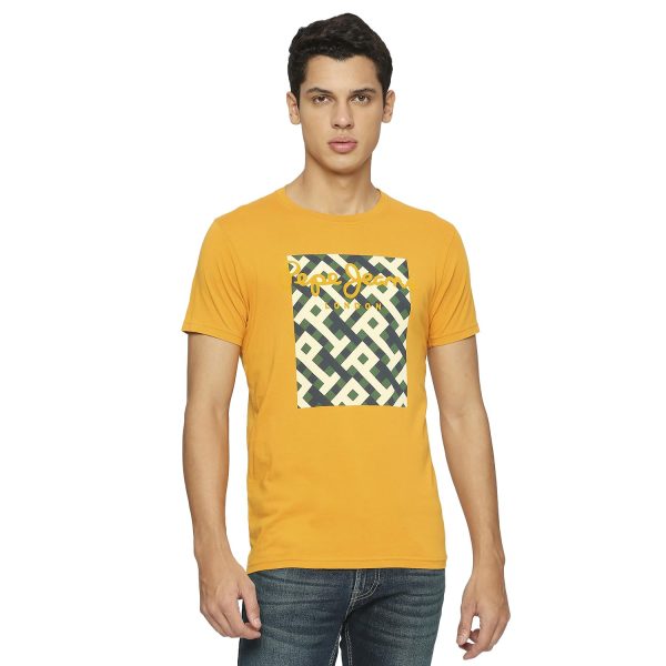 Pepe Jeans Men's Cotton Slim Fit T-Shirt