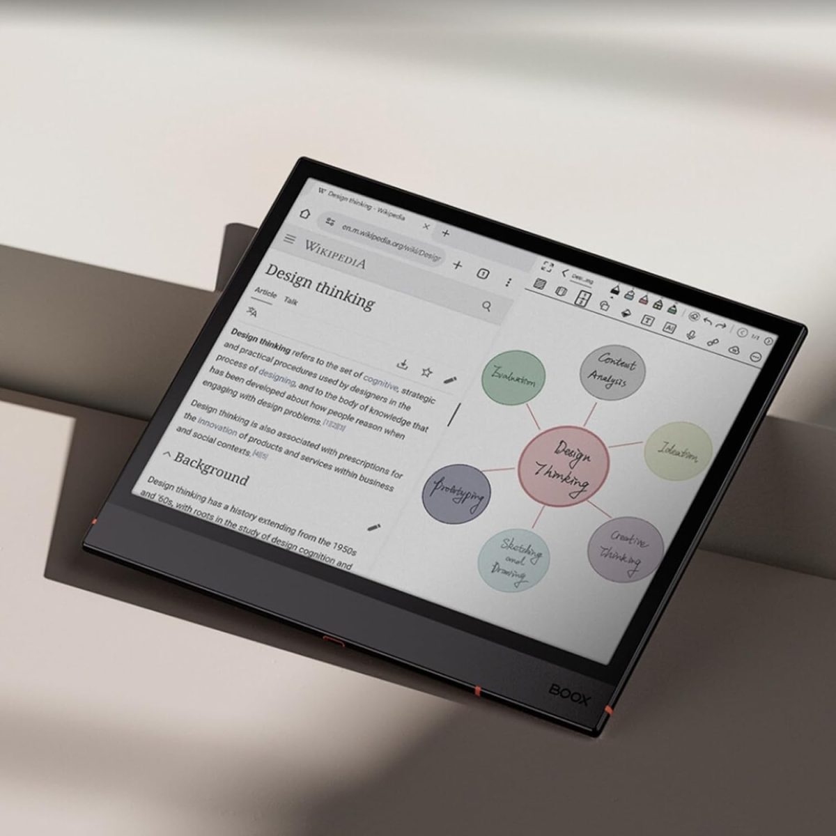 B00X Note Air 4C [Air4 C] 10.3" 6GB 64GB E-Ink Color ePaper Tablet - Cosmic Black - Image 4
