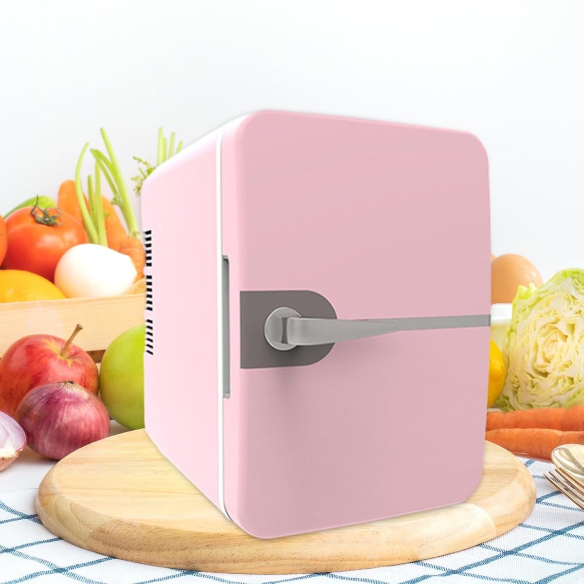 CLUB BOLLYWOOD® Mini Fridge Small Refrigerator Beverage Refrigerator for Food Snacks Desktop | Major Appliances | Refrigerators & Freezers |Home & Garden |1 Refrigerator(US Standard) - Image 3