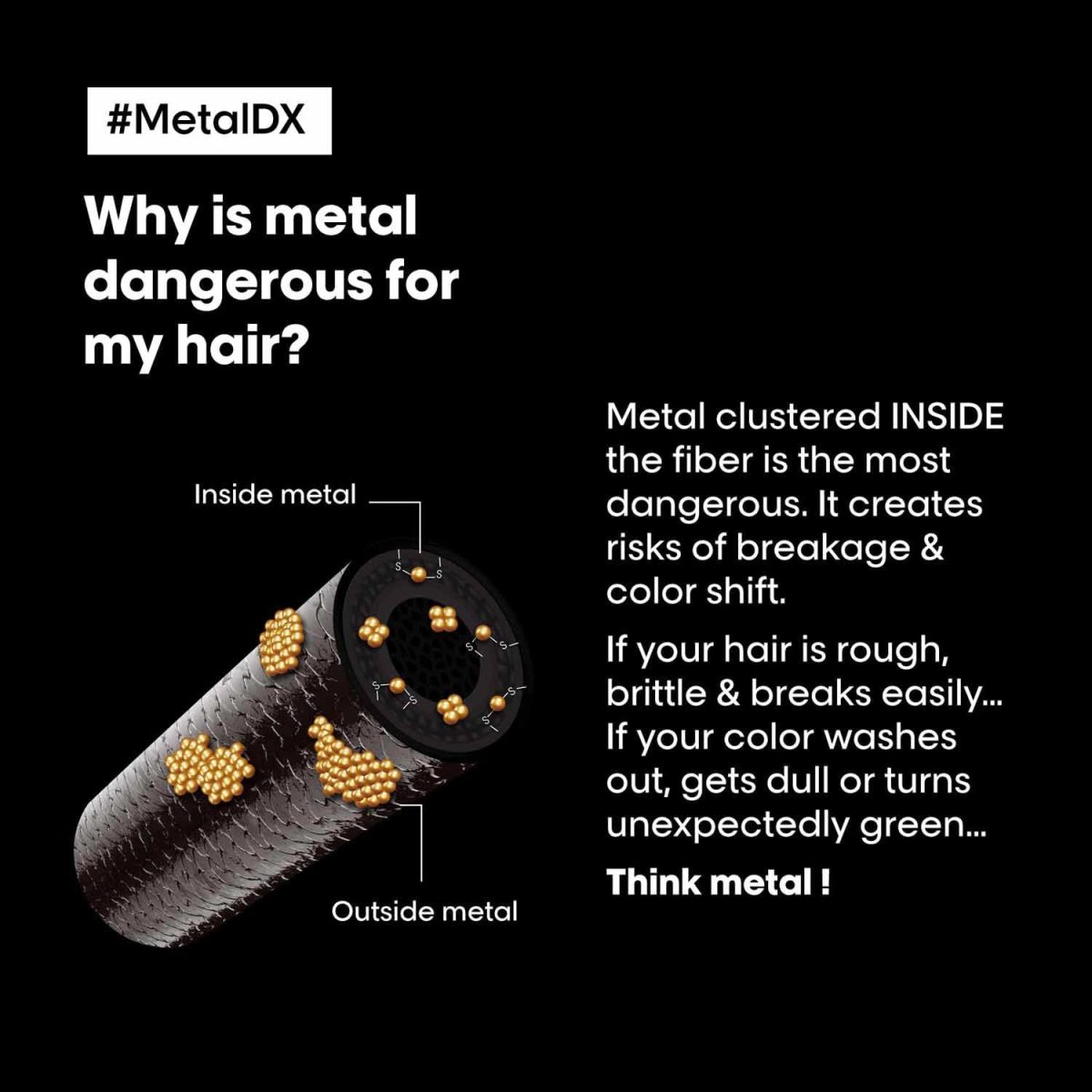L’Oréal Professionnel Serie Expert Metal DX Anti-Metal Cleansing Cream Shampoo - Image 4