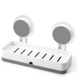 Nyarra Acrylonitrile_Butadiene_Styrene_ABS Soap Holder for Bathroom - Non-Drill Wall Mount Magic Sticker Self Adhesive Soap Stand for Bathroom with Removable Drain Tray - [NR-1335]