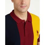 U.S. POLO ASSN. Men's Colour Block Pure Cotton Slim Fit Polo Shirt - Image 4