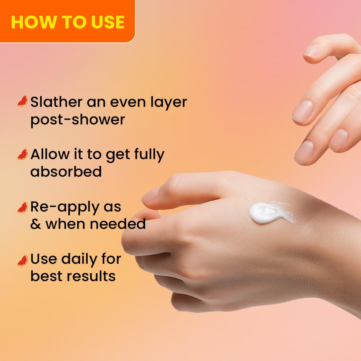 Dot & Key Vitamin C + E Super Bright Body Lotion for Deep Nourishing & Visibly Glowing Skin | Reduces Dark Spots & Tanning |With Triple Vitamin C & Niacinamide | For Women & Men | 250ml - Image 6