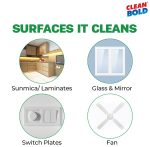 CleanBold Original Magic Eraser, Melamine Sponge I Remove Dirt & Grime in Home Kitchen Bathroom Car Shoe Sneaker Wall Glass I Multipurpose Deep Cleaning I Chemical-Free Nano Magic Sponge I 6 Pcs - Image 3