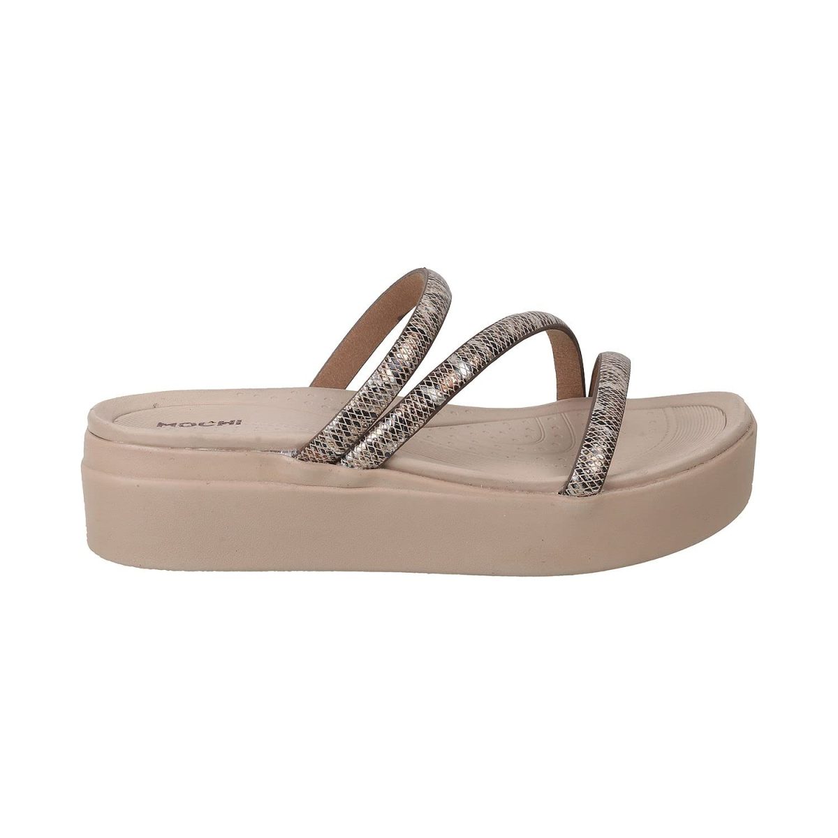 Mochi Women Wedge Heel Comfort Sandal - Image 2