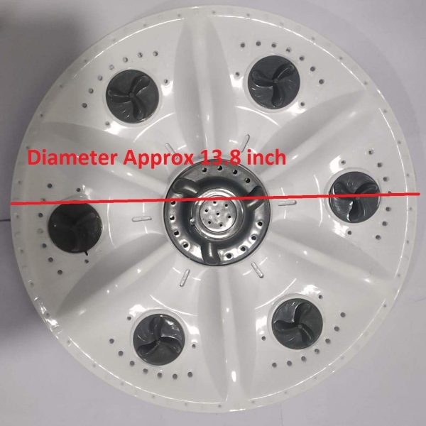 Washing Machine Pulsator Compatible with Videocon 6800 Semi Automatic (Multi Colour)