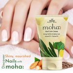 moha: Nail Care Cream, Nail Growth & Strength With Goodness of Almond Oil & Flaxseed Oil | Soft, Smooth, & Strong Lustrous Nails unisex- (100 g) Pack of 1 - Image 3