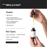 Minimalist 3% Tranexamic Acid Face Serum for Melasma, Pigmentation, Erythema & Acne Scars | Face Serum with HPA to Remove Melasma & Post Inflammatory Hyperpigmentation or Erythema (PIH & PIE) | 30 ml - Image 2