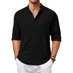 Bellstone Men's Solid Regular Fit Kurta