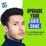 Set Wet Styling Hair Gel for Men - Party Shine, 250gm | Strong Hold, High Shine |For Short to Medium Hair| No Alcohol, No Sulphate - Image 2