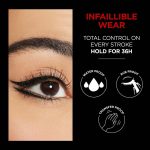 L’Oreal Paris Infaillible Grip Micro Fine Liner, 01 Obsidian Black, 0.4g - Image 3
