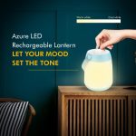 wipro LED Azure LED Rechargeable Lantern (White) - Image 2