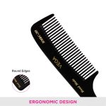 Vega Grooming Hair Comb,Handmade, (India's No.1* Hair Comb Brand)For Men and Women,Black, (HMBC-203) - Image 6