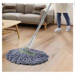 VARNI Fashion PURNASHAKTI Self Wringing Squeeze ||Twist Mop|| Microfiber|| Twisting Mop|| Extendable Stainless Steel Handle|| Reusable||Home|| Office|| Shop|| Self-Wringing Twist Mops - Image 6