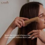 CAMIA Premium Cold Pressed Organic Castor Oil For Skin, Hair & Eyebrows | Rich in Vit E & free fatty acids | Hydrates & Nourishes skin | Promotes Hair Growth, Strengthens strands | 100 ML Glass Bottle - Image 4