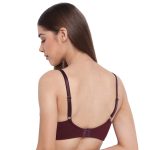Enamor Women's Everyday Cotton T-Shirt Bra - Non-Padded, Non-Wired, Full-Coverage, Pinch-Free, Ultra-Smoothing Design - Image 3