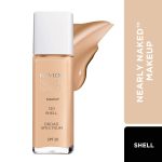 Revlon Nearly Naked Make Up Spf 20 Liquid Foundation, Shell Natural Finish - Image 2