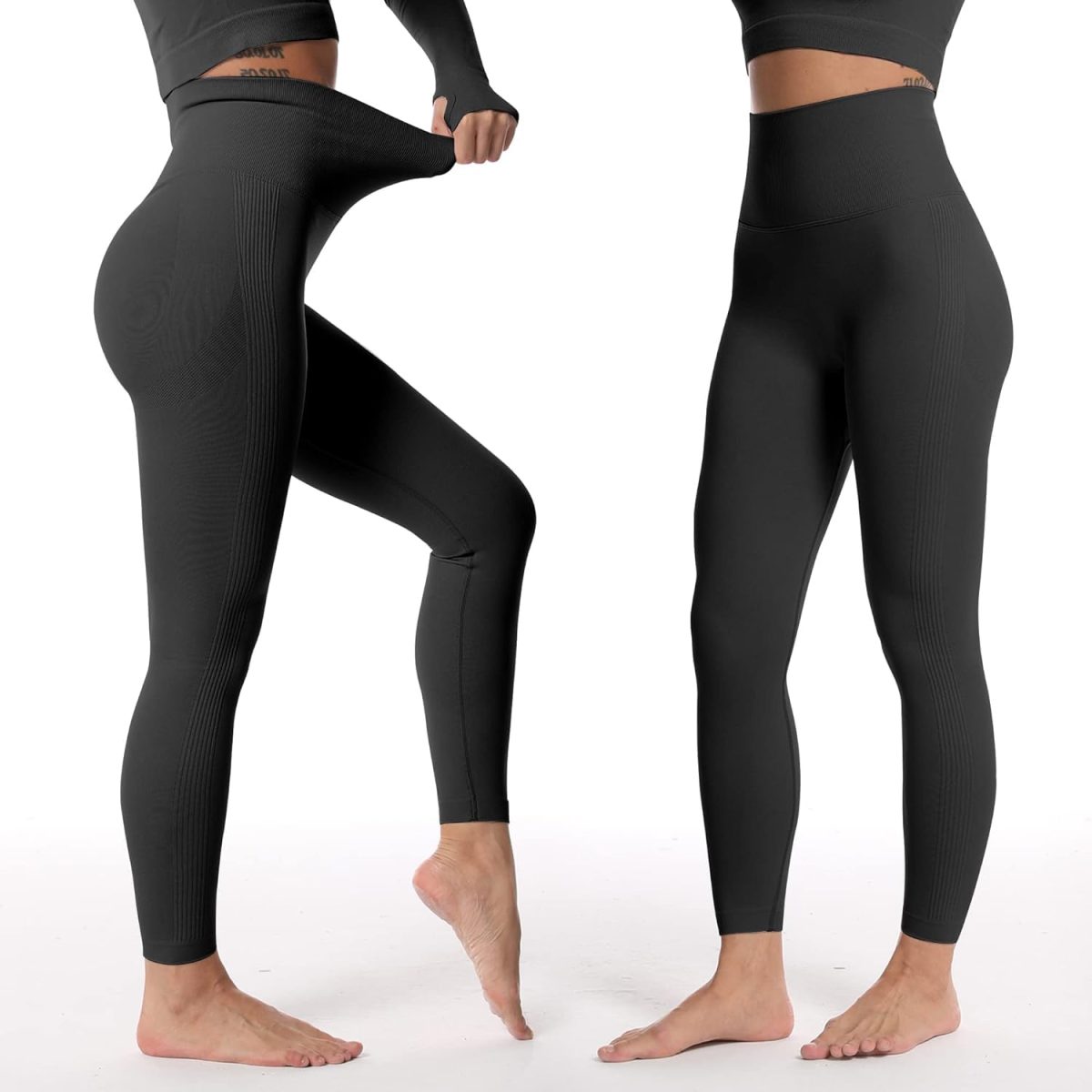 KETKAR Scrunch Butt Leggings Women's High Waist Opaque Sports Leggings Long Yoga Pants Gym Sports Trousers Elastic Jogging Trousers - Image 5