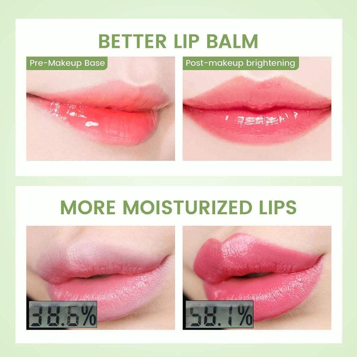 Aloe Vera Color Changing Lipstick Lip Blam, Long Lasting Aloe Vera Lip Gloss Set Aloe Vera Lipstick, Matte Finish - (Pack of 3) - Image 3
