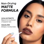 Nykaa Superlight Lip Cloud Airy Mousse Matte Liquid Lipstick for Lip & Cheek - Toffee Tonic (5ml) - Image 6