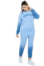 ZEYO Women Cotton Track Suit Tie-Dye Printed Co-ords Set - Image 6